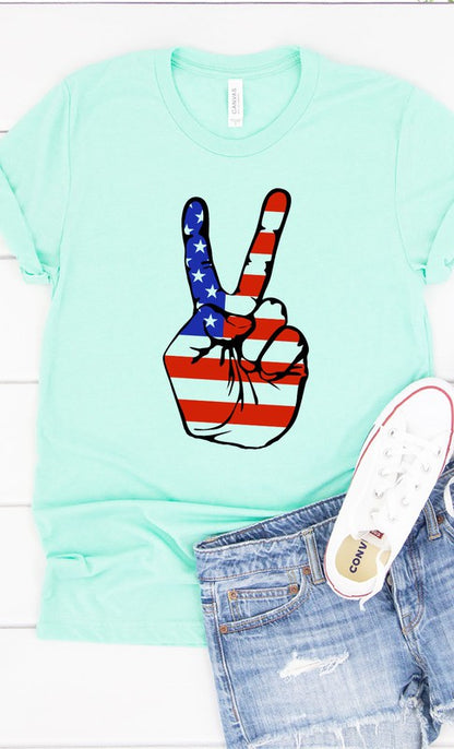 American Peace Sign