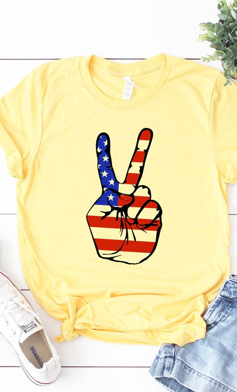 American Peace Sign