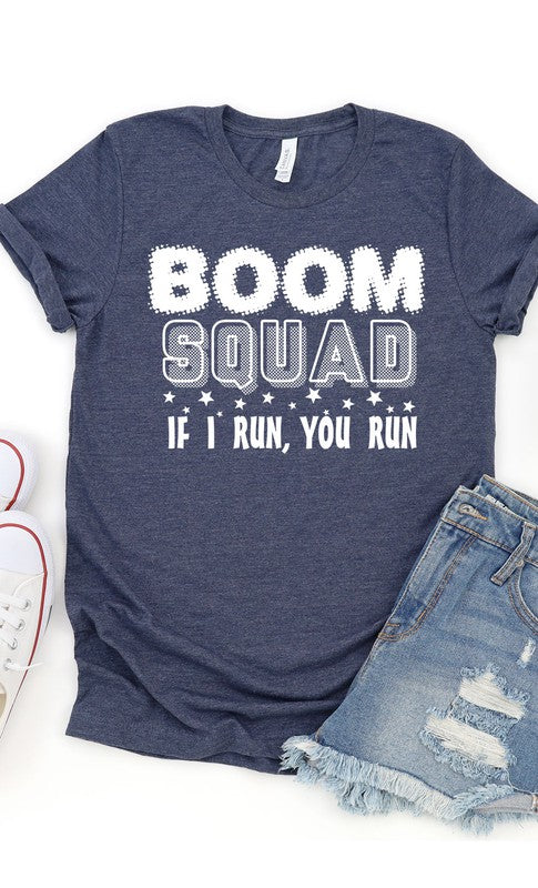 Firework Boom Squad PLUS Size Graphic Tee