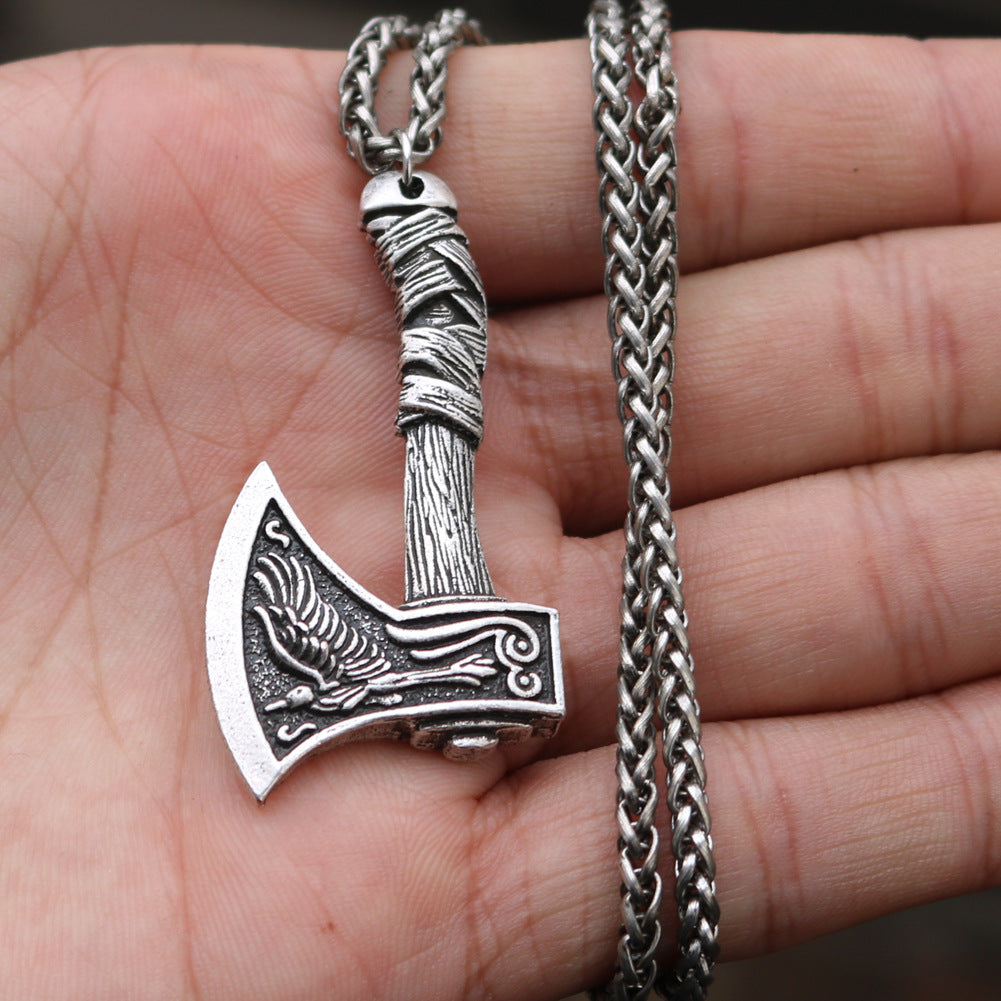 Double Axe Pendant Men&