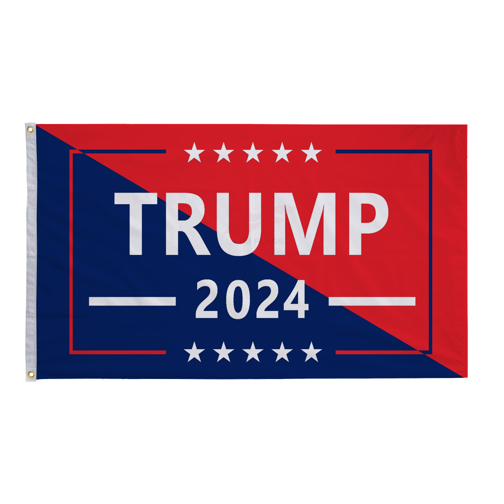 2024 Trump Trump Election President Fuck Biden Digital Size Custom Flag