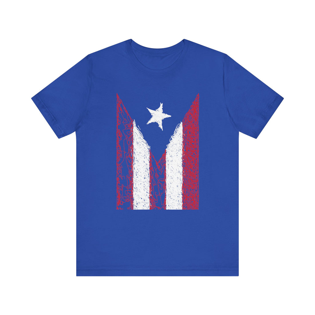 Puerto Rican Flag- Unisex Jersey Short Sleeve Tee