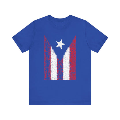 Puerto Rican Flag- Unisex Jersey Short Sleeve Tee