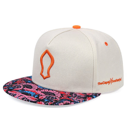 Fashion Graffiti Embroidered Baseball Cap