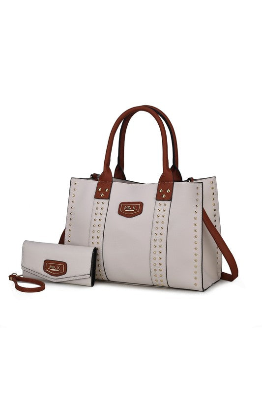 MKF Davina Tote Handbag with Wallet by Mia K