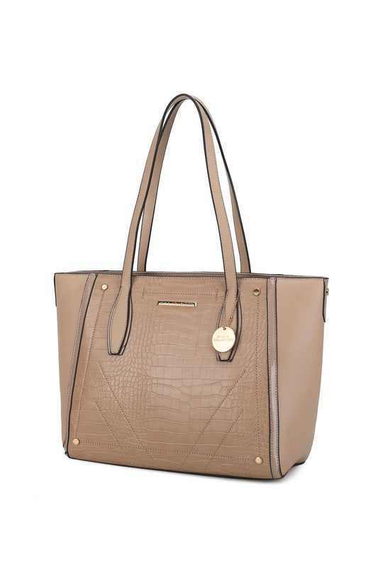 MKF Robin Tote Handbag Vegan Leather Woman by Mia