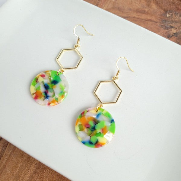 Layla Earrings - Tropical