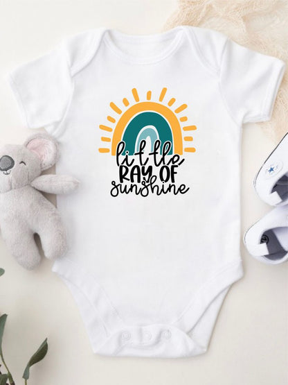 Blue - Boy Little Ray Of Sunshine Baby Onesie