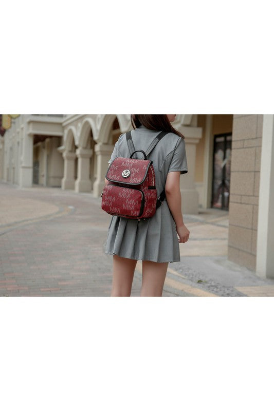 MKF Collection Drea Signature Backpack by Mia K