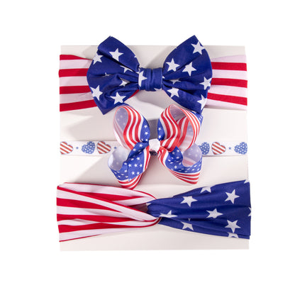 National Day Rabbit Ear Bow Headband