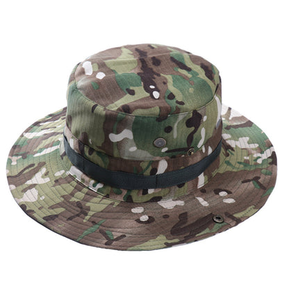 Camouflage Outdoor Sun-proof And Breathable Sun Hat