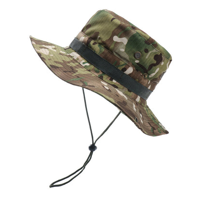 Camouflage Outdoor Sun-proof And Breathable Sun Hat