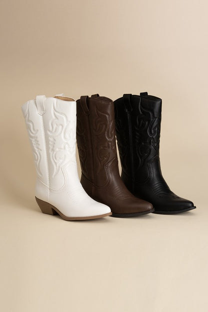 Rerun Western Boots