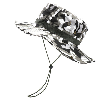 Camouflage Outdoor Sun-proof And Breathable Sun Hat