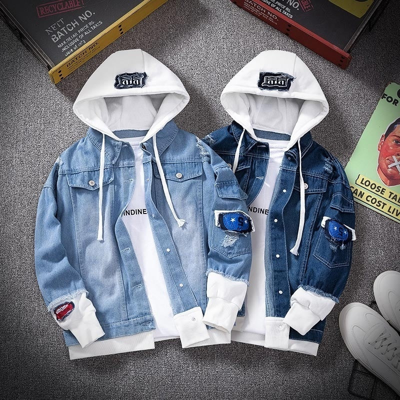 Baseball denim jacket