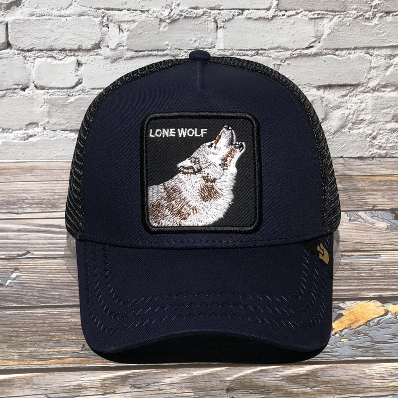 Lone Wolf Mesh Trucker Hat