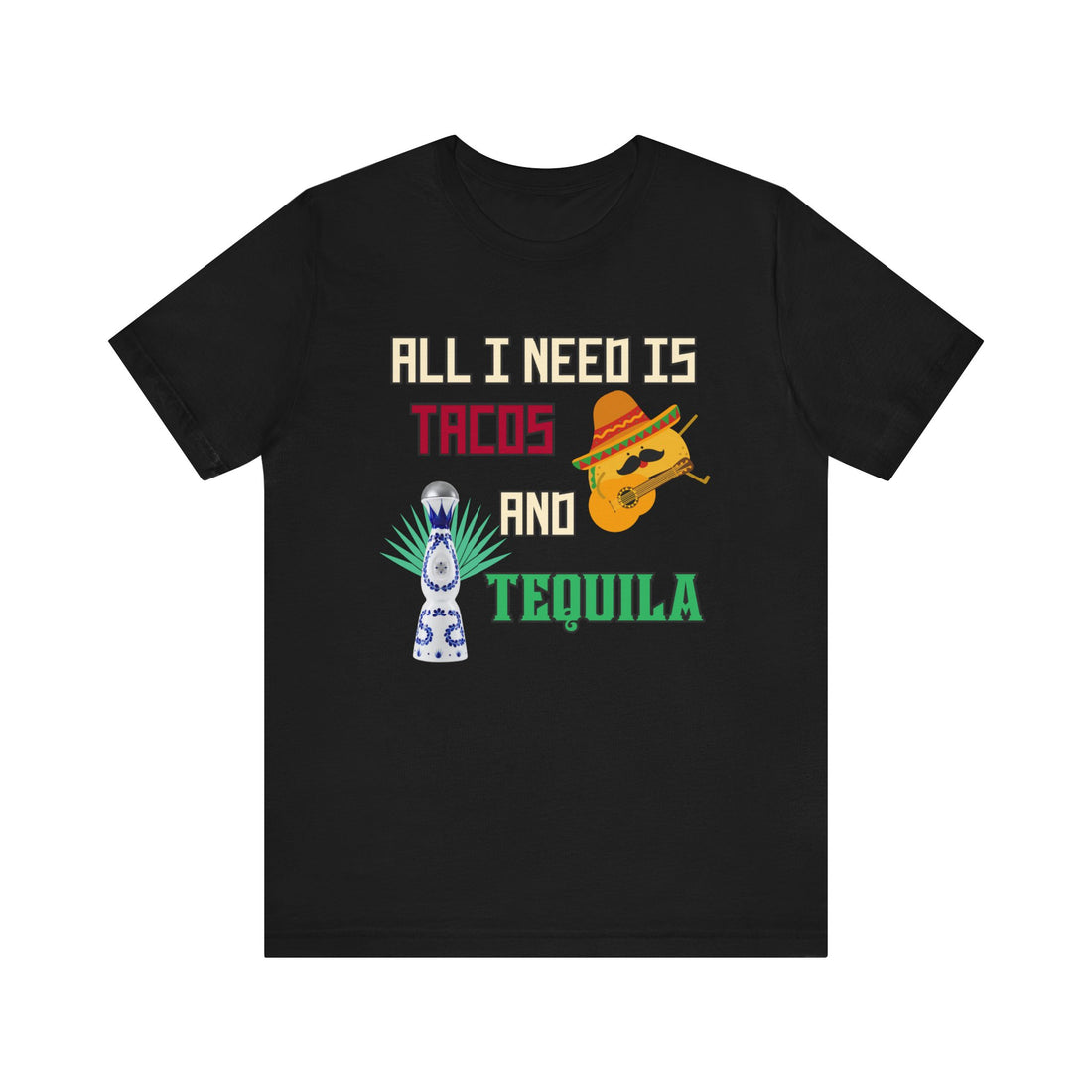 Tacos & Tequila - Unisex Jersey Short Sleeve Tee