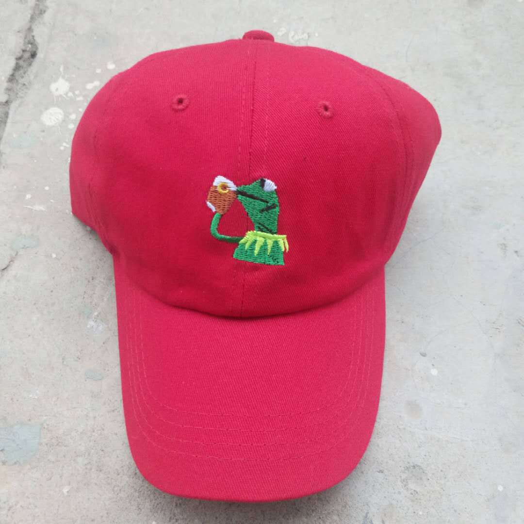 Frog Curved Brim Baseball Hat