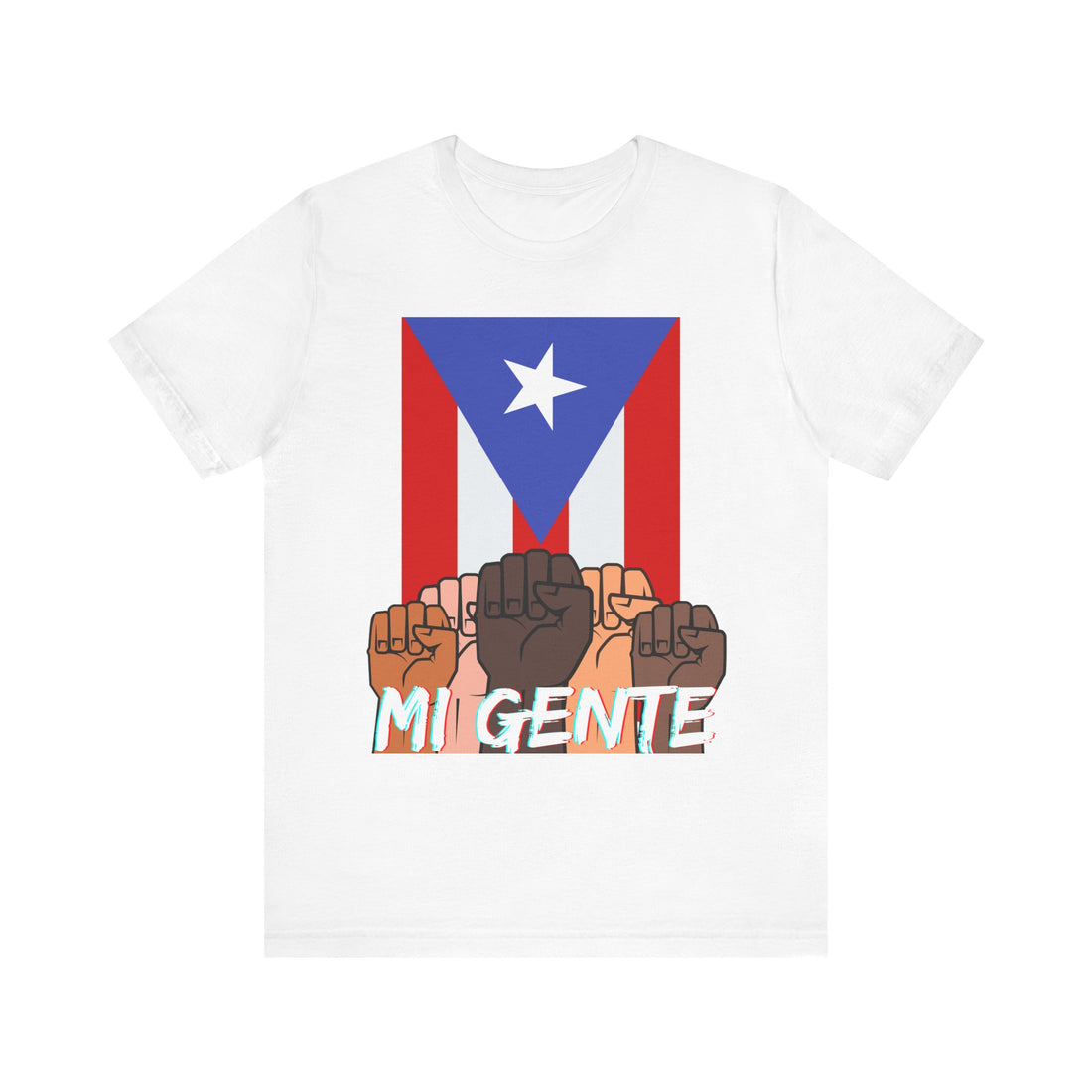 &quot;Mi Gente&quot; PR Flag Tee