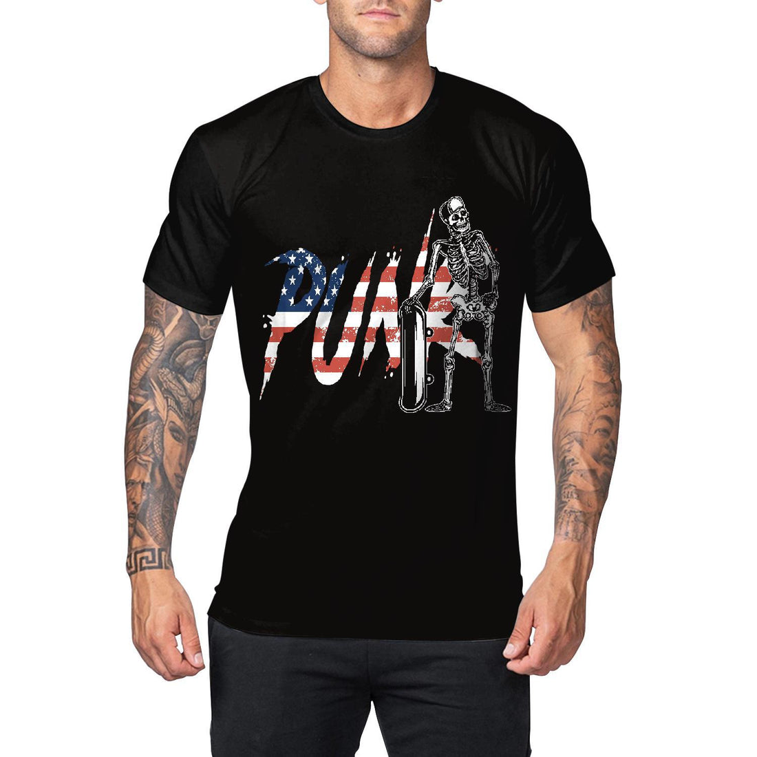 Summer Cross-border Independence Day Clothing Men&