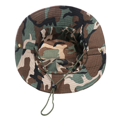 Camouflage Outdoor Sun-proof And Breathable Sun Hat