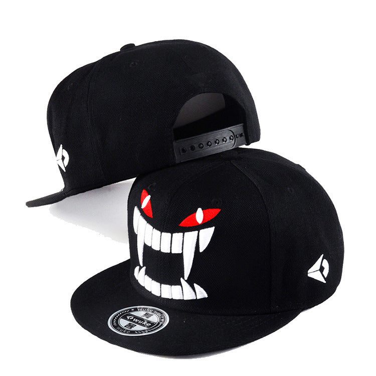 Flat Brim Hiphop Skateboard Cap Men&