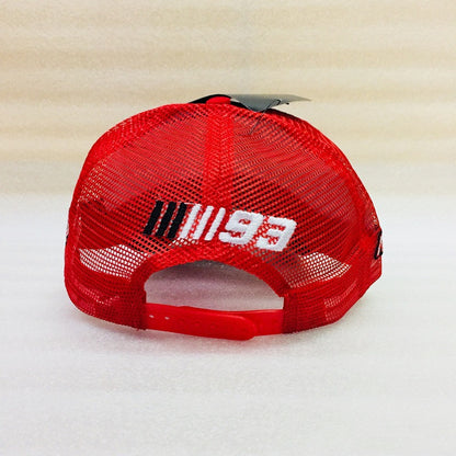 Digital Ant Embroidered Motorcycle Snapback