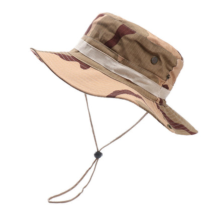 Camouflage Outdoor Sun-proof And Breathable Sun Hat