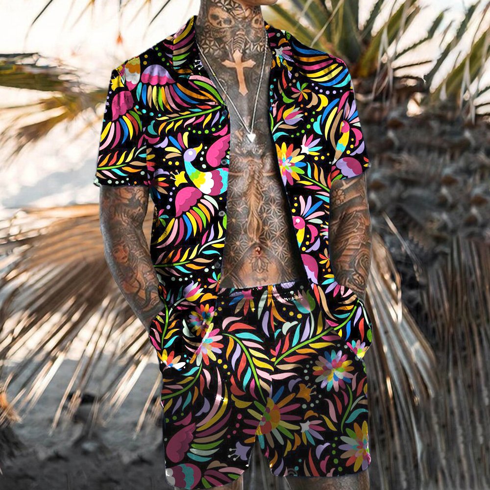 Loose Shirt Casual Men&