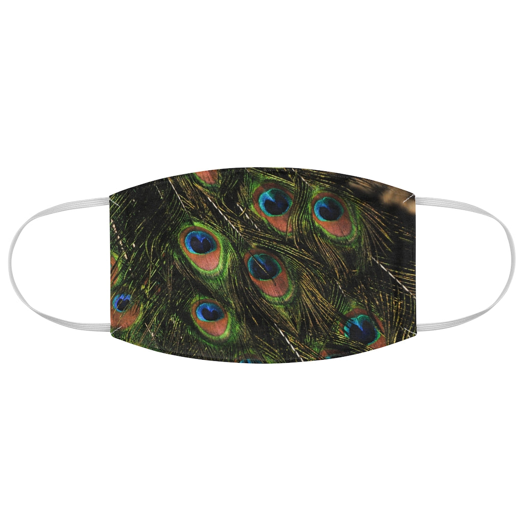 Peacock- Fabric Face Mask