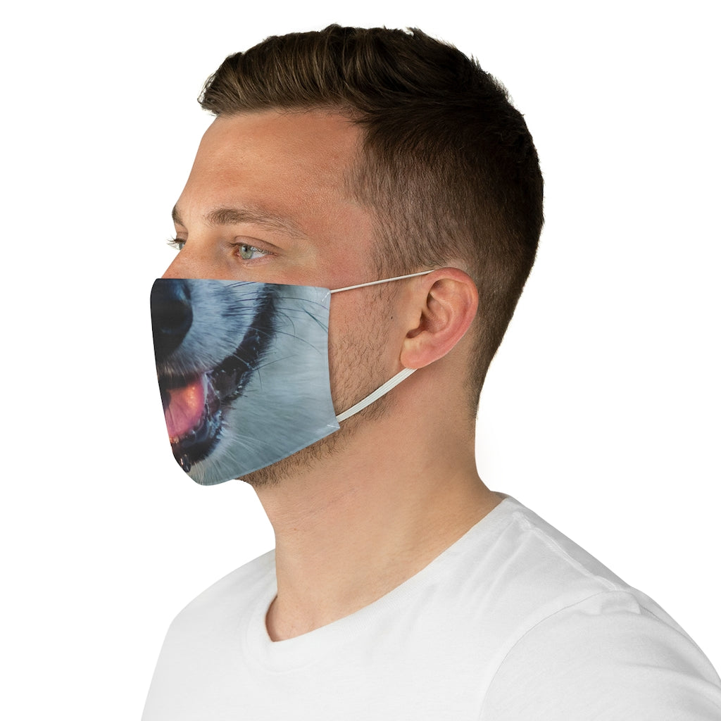 Corgie Face - Fabric Face Mask