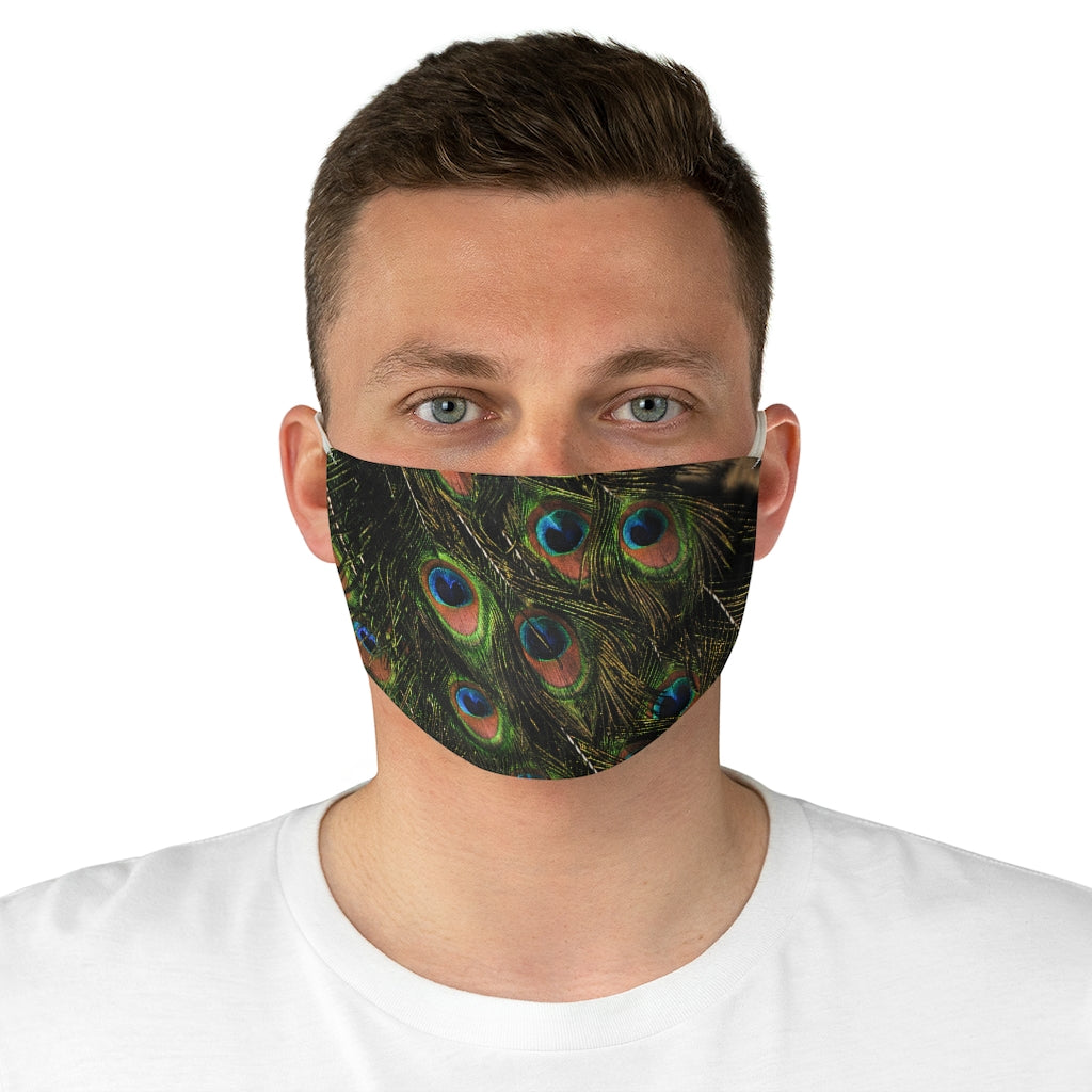 Peacock- Fabric Face Mask
