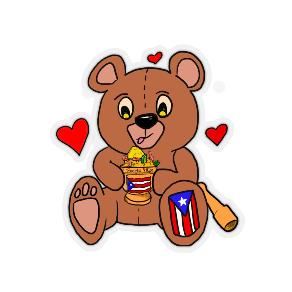 Mofonogo Teddy- Kiss-Cut Stickers