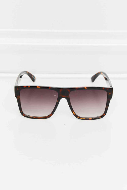 Tortoiseshell Square Full Rim Sunglasses