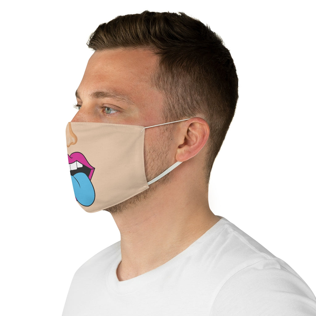 Blue Tongue- Fabric Face Mask