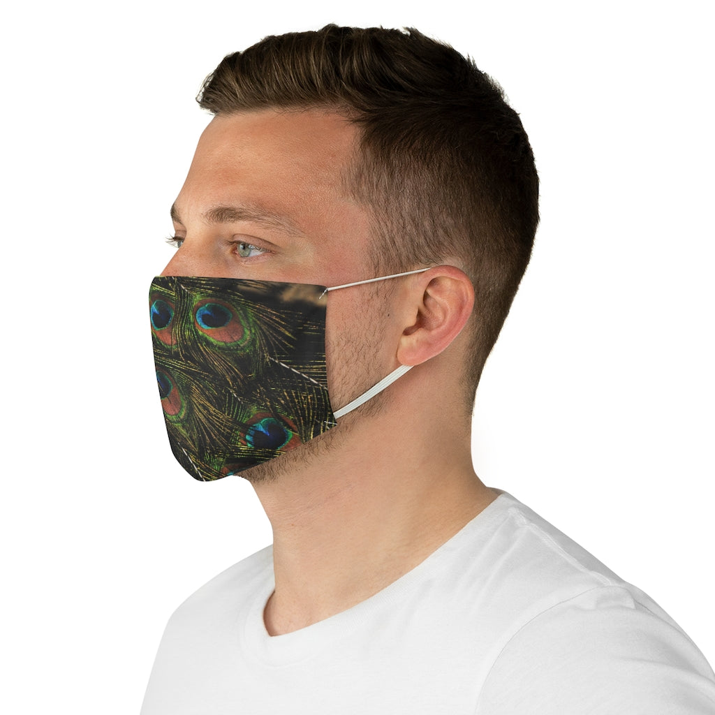 Peacock- Fabric Face Mask