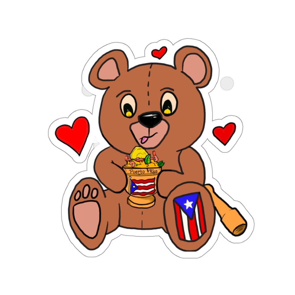 Mofonogo Teddy- Kiss-Cut Stickers