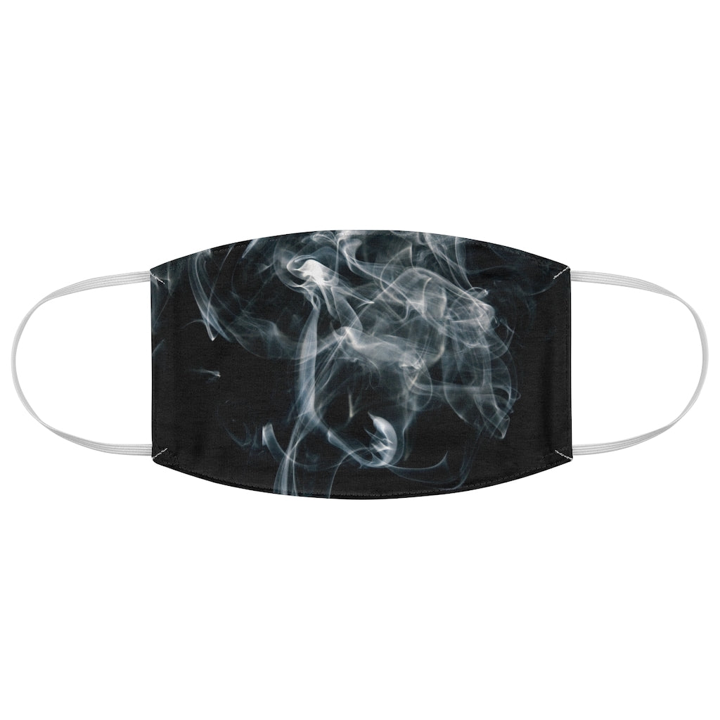 Black Smoke- Fabric Face Mask