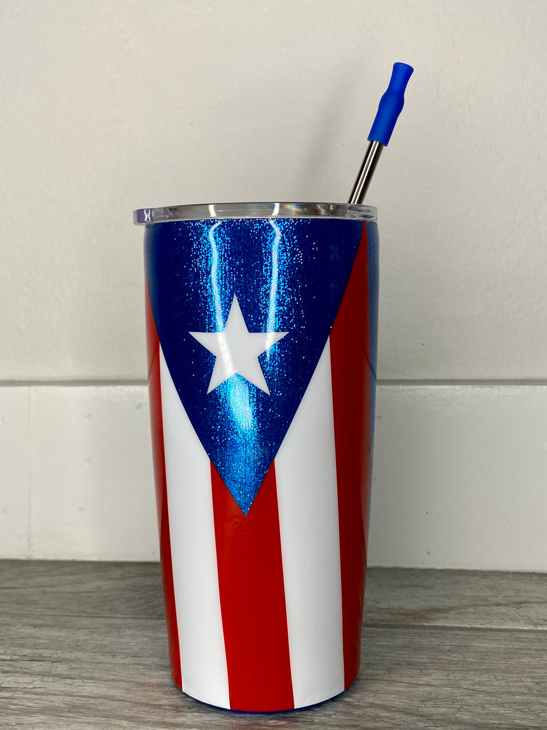Mi Orgullo Tumbler with Metal Straw