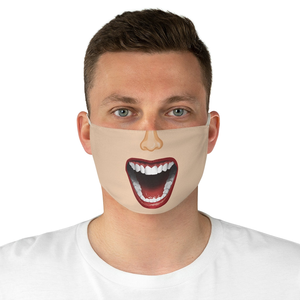 Open Smile- Fabric Face Mask