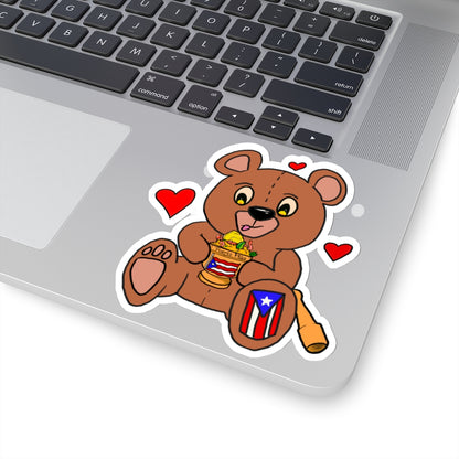 Mofonogo Teddy- Kiss-Cut Stickers