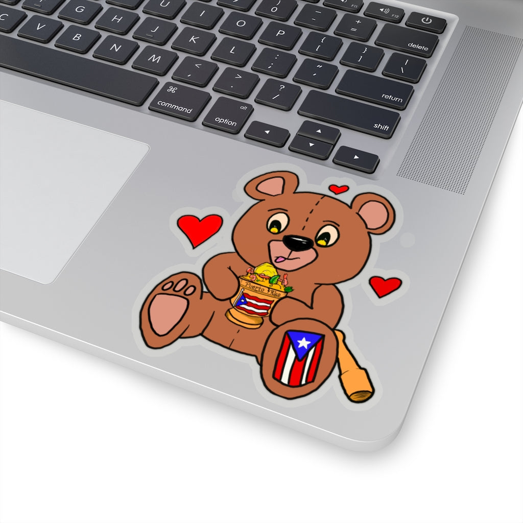 Mofonogo Teddy- Kiss-Cut Stickers