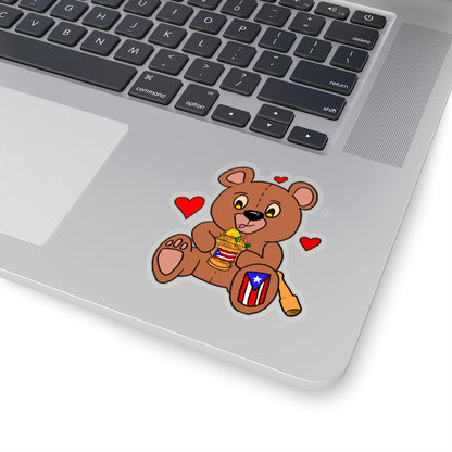 Mofonogo Teddy- Kiss-Cut Stickers