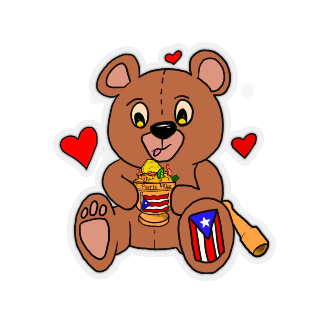 Mofonogo Teddy- Kiss-Cut Stickers