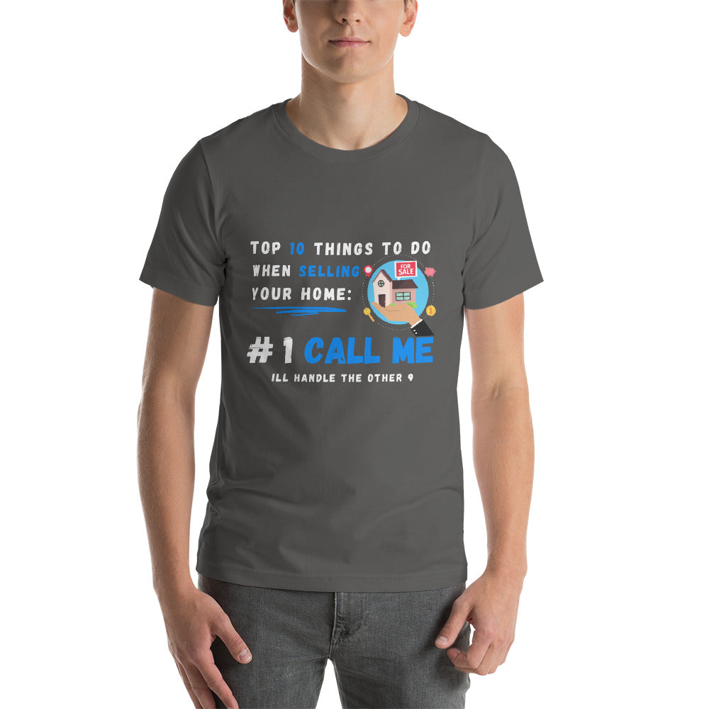 Top 10 things to do RE-Short-Sleeve Unisex T-Shirt