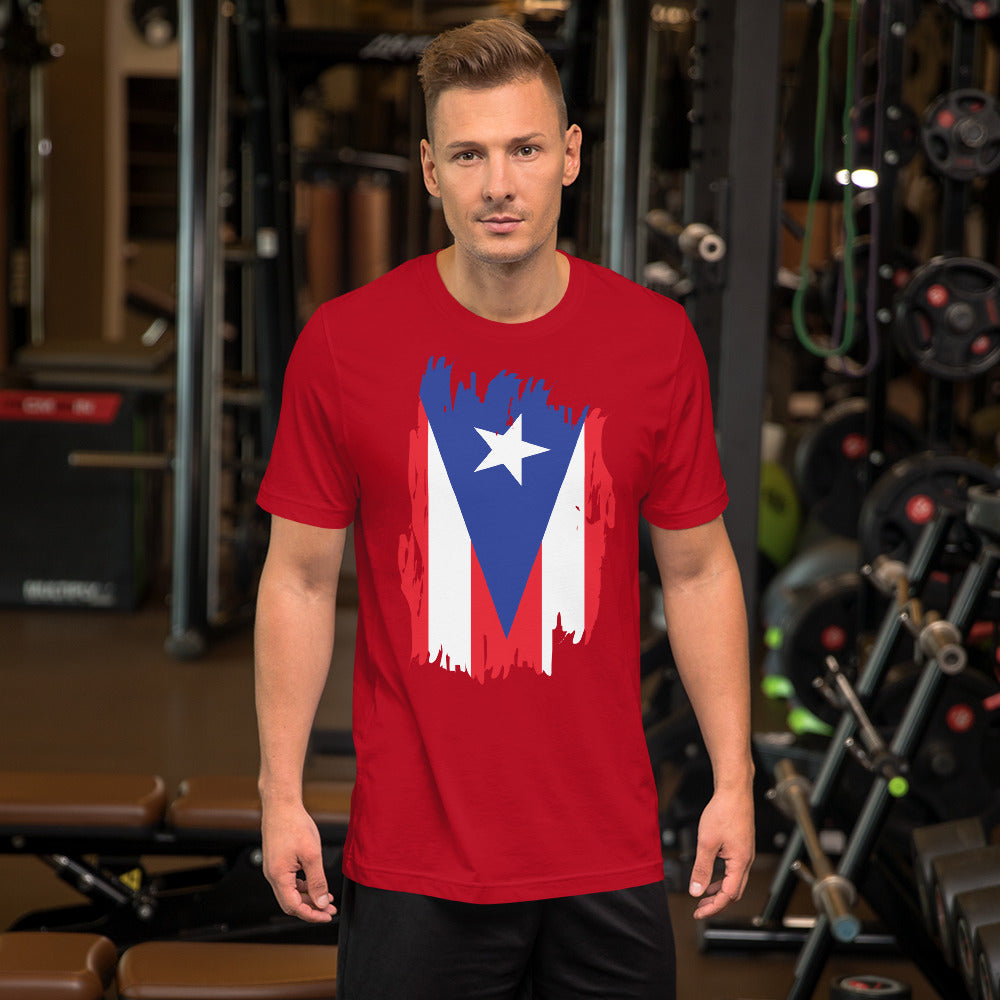 PR Flag Short-Sleeve Unisex T-Shirt