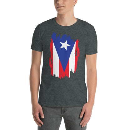 Puerto Rican Flag Short-Sleeve Unisex T-Shirt