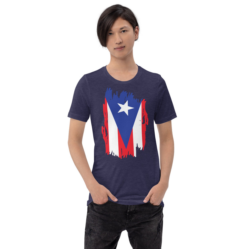PR Flag Short-Sleeve Unisex T-Shirt