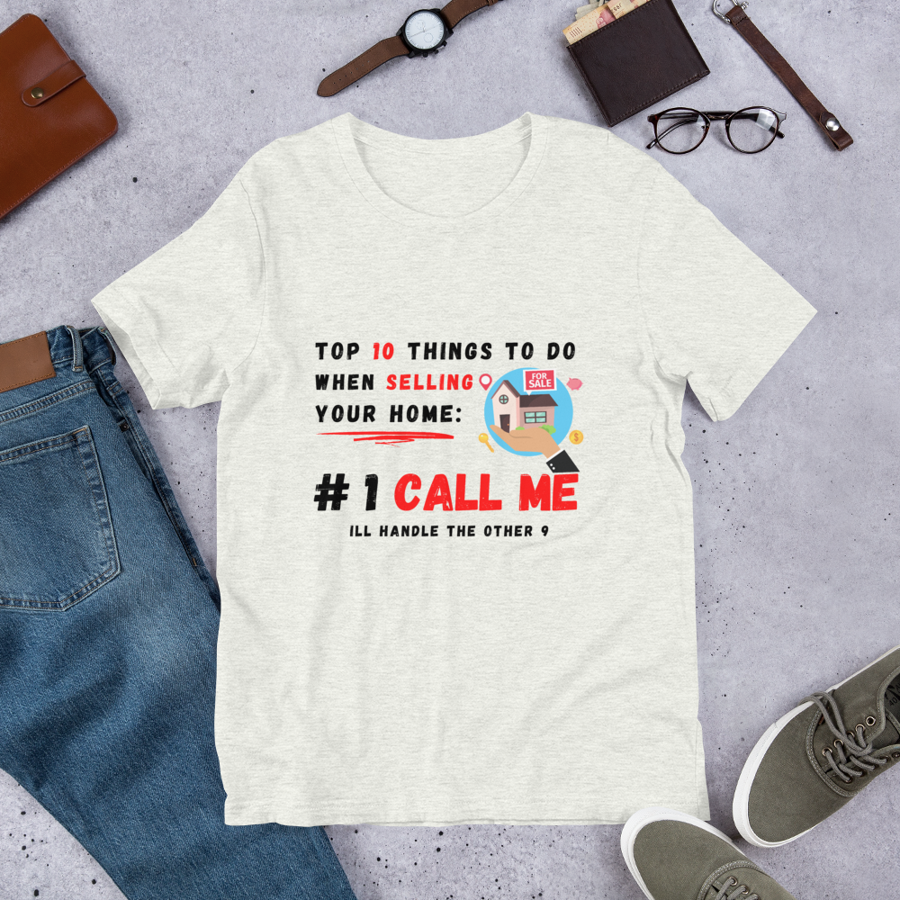 Top 10 Things to Do when Selling! Short-Sleeve Unisex T-Shirt