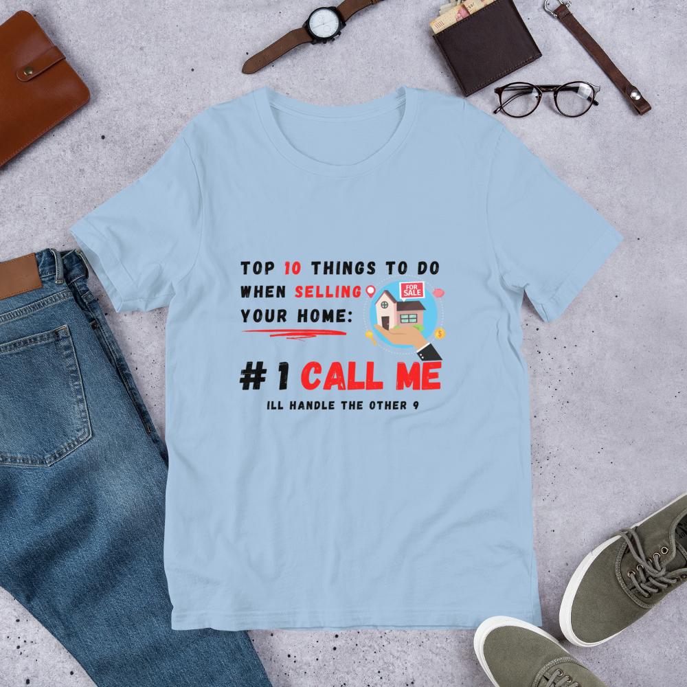 Top 10 Things to Do when Selling! Short-Sleeve Unisex T-Shirt